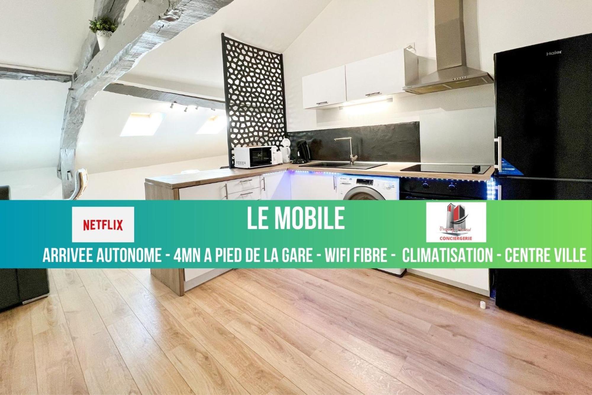 Apartment Le Mobile - Climatise - Proche De La Gare - Centre Ville-property Nm Perigueux